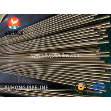 ASTM B111 C68700 Aluminium Brass Seamless Tube